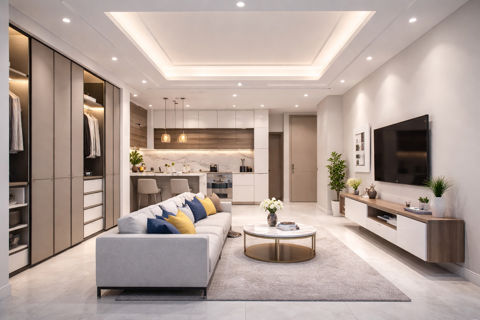 Way2Rent Interior Services – Modular Kitchen, Wardrobes, False Ceiling & Painting